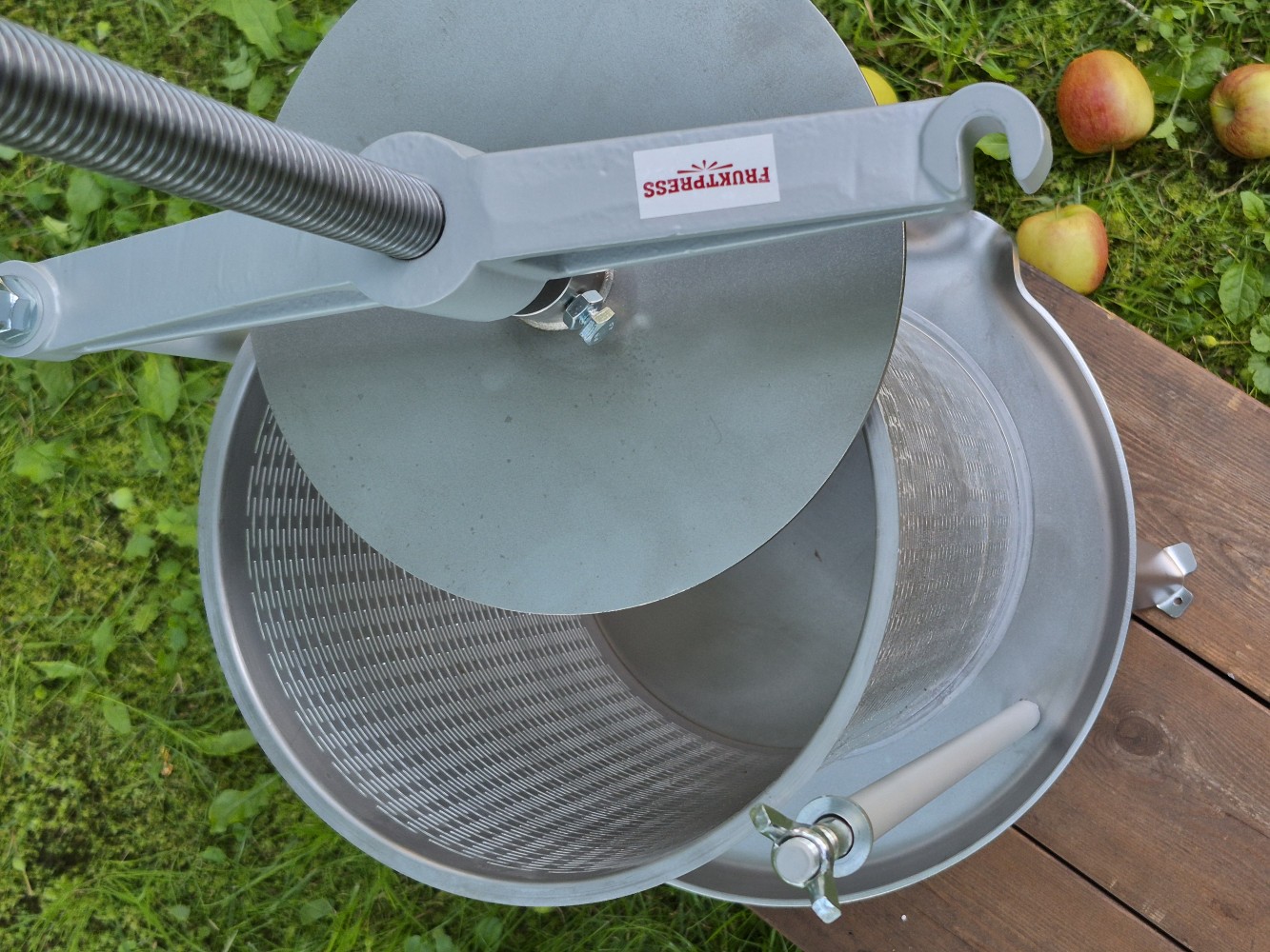 frugtpresse Hobby 14l rustfrit  - 17