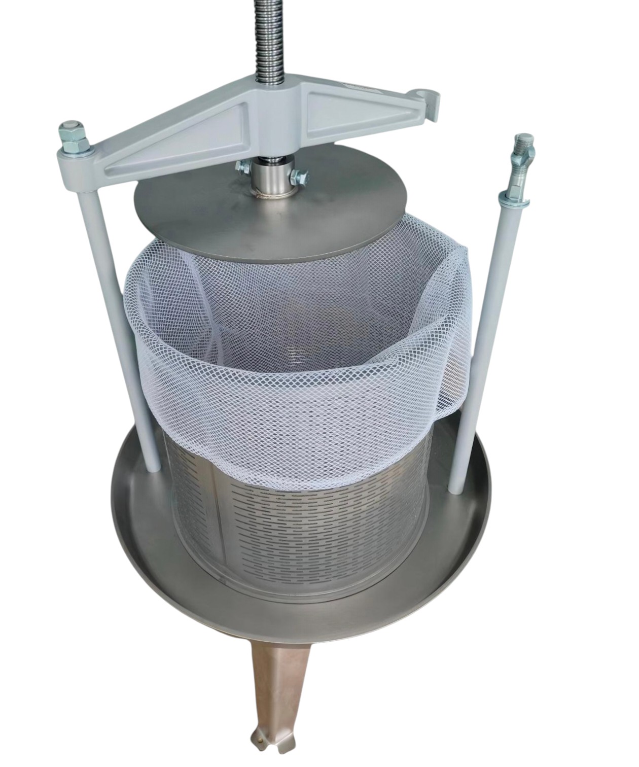 frugtpresse Hobby 14l rustfrit  - 7