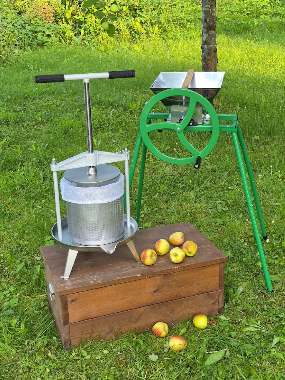 frugtpresse Hobby 14l rustfrit  - 10