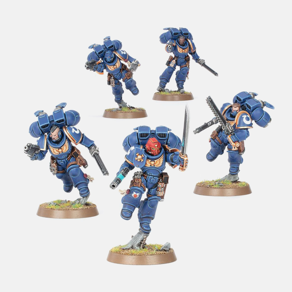 Warhammer 40.000 - Space Marines Assault Intercessors With Jump Packs - 2