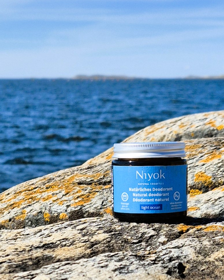 Niyok Natural Deodorant 2 in 1 Protection Light Ocean 40 ml - 4