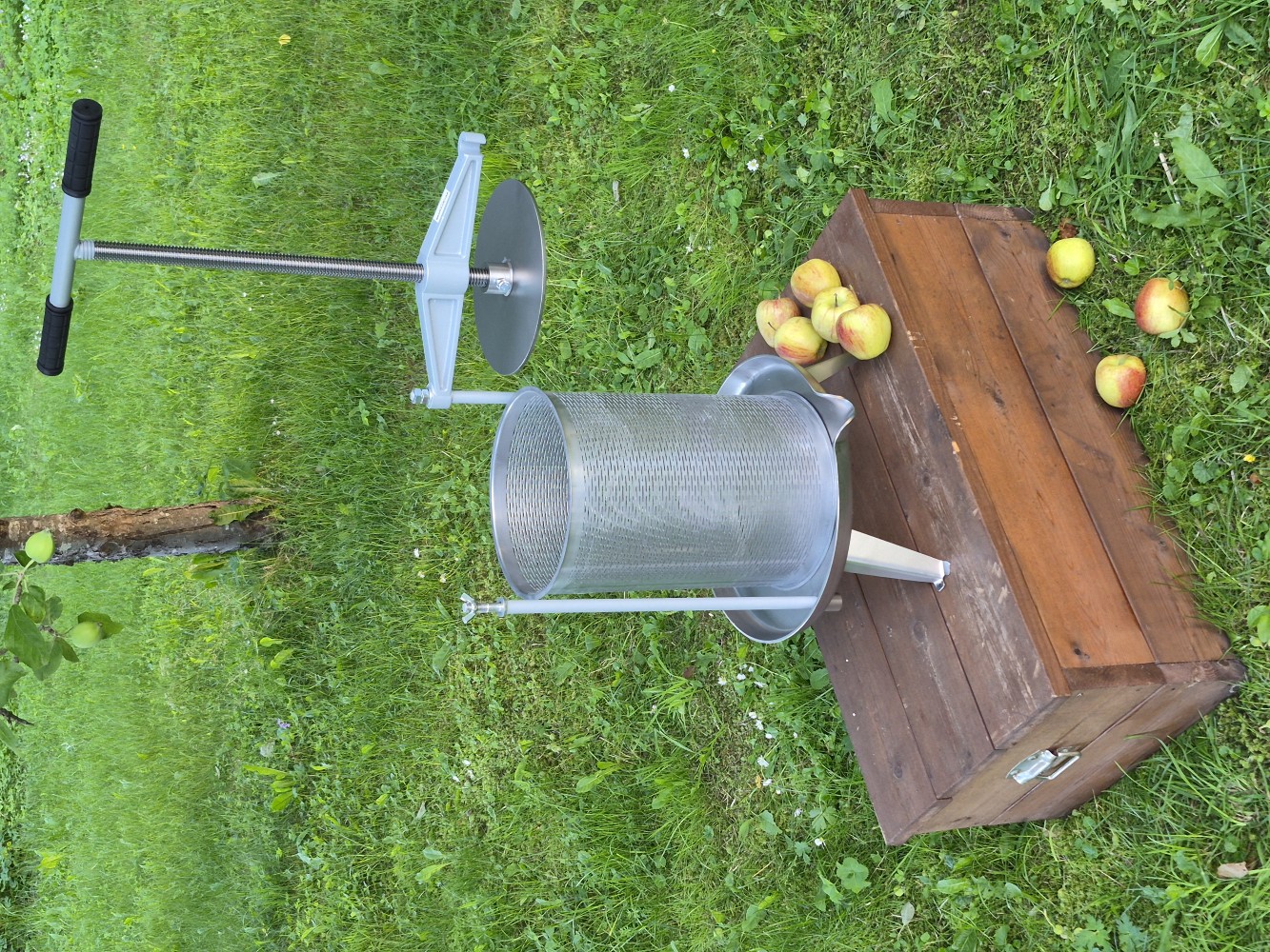 frugtpresse Hobby 18l rustfrit  - 9