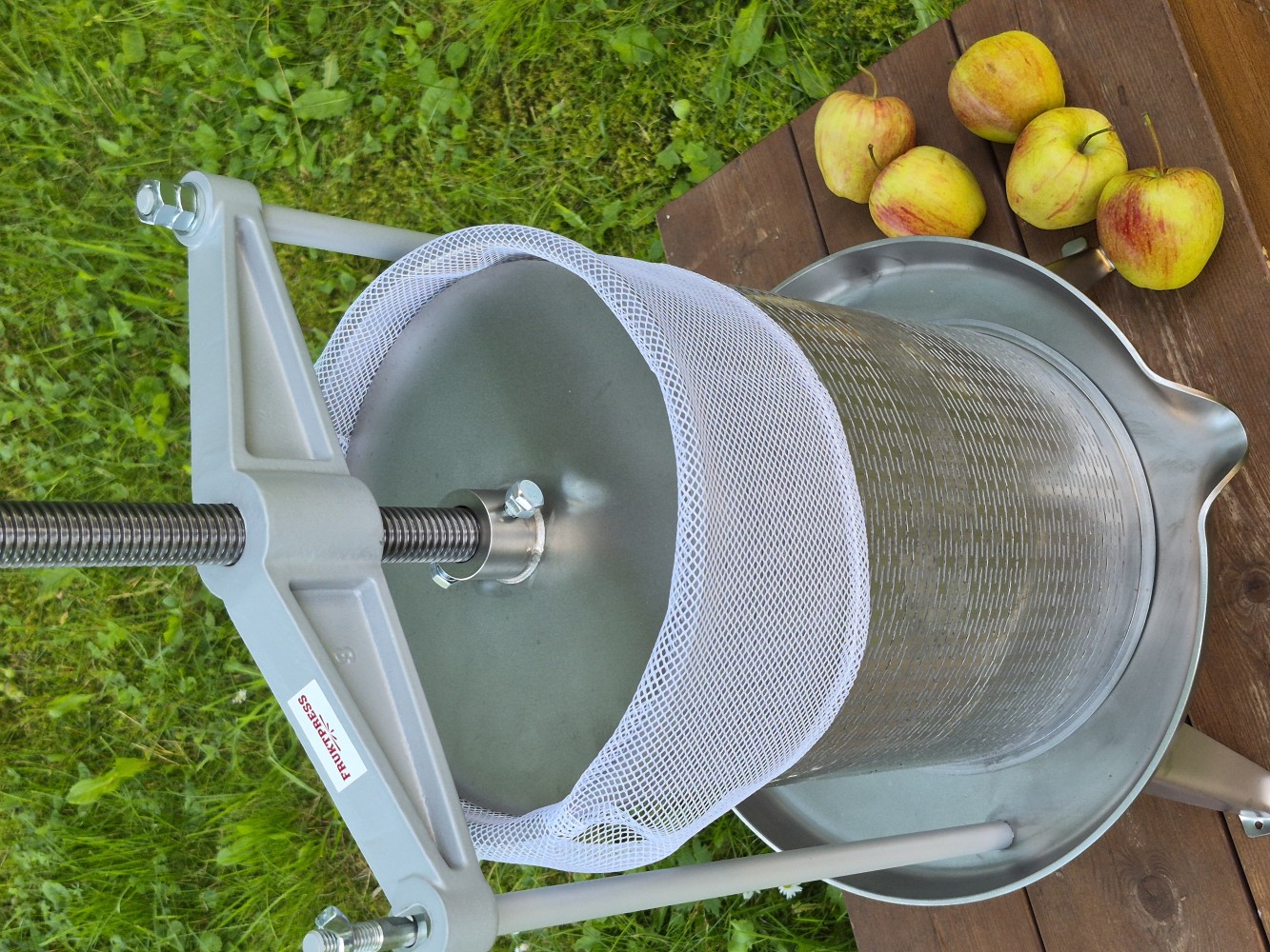 frugtpresse Hobby 18l rustfrit  - 4