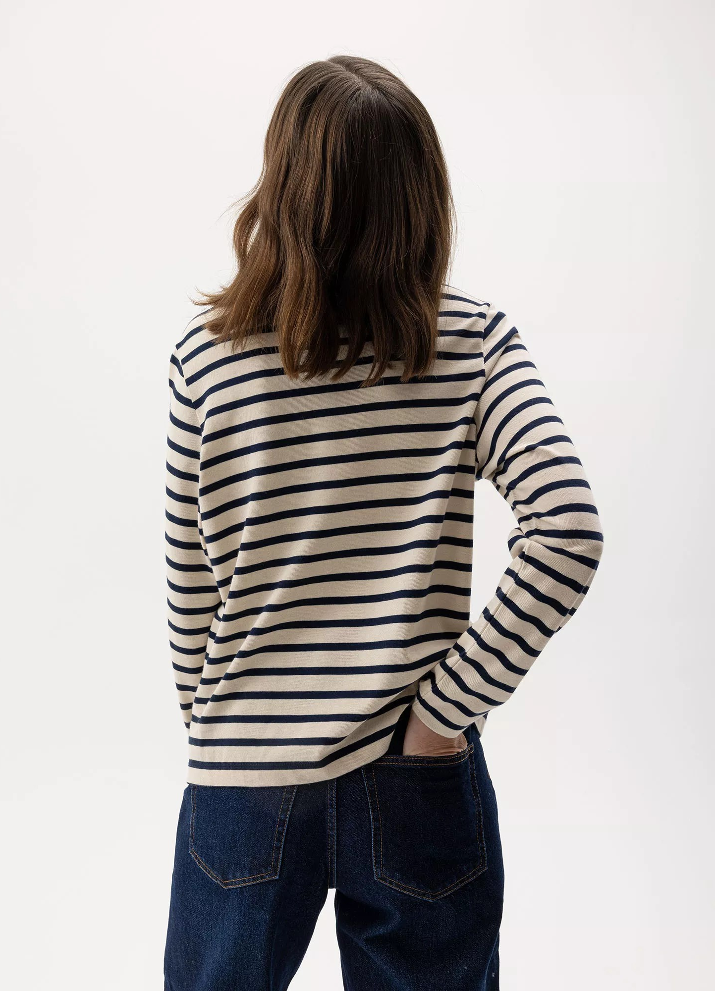 Engla Boatneck - Ecru/Navy - Holebrook - 3