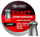 JSB Exact Jumbo Monster Light 5,52mm - 1,350g 200st
