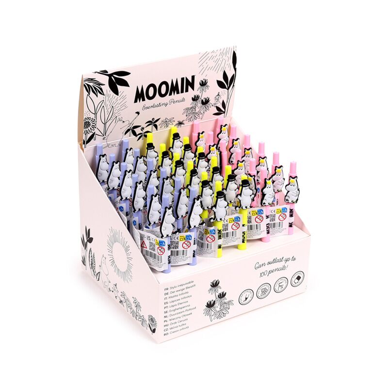 Mumin Tammi Evighetspenna - Display med 36 pennor