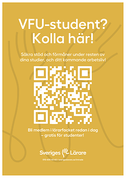 VFU-student? Kolla här! – pdf-affisch