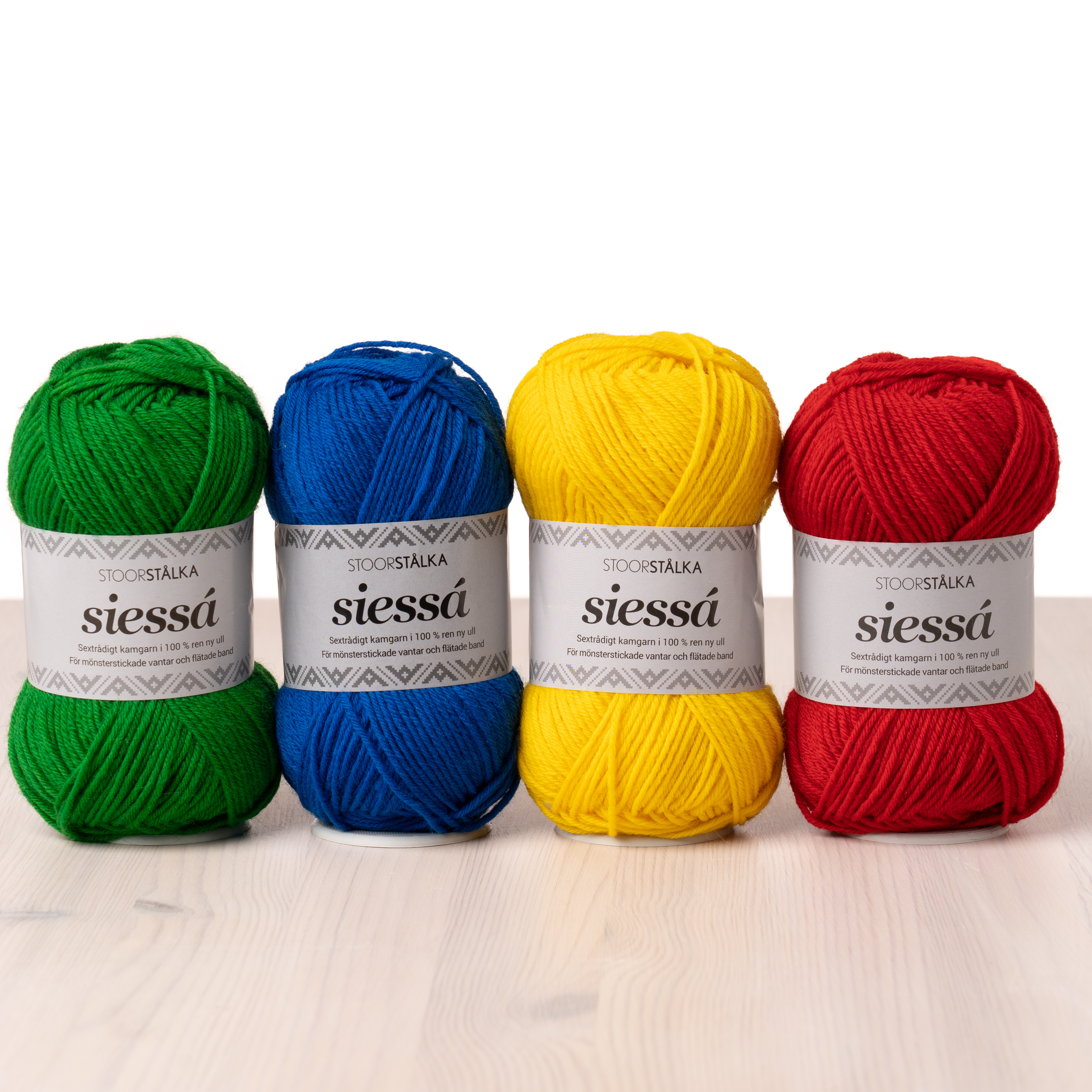 4-pcs Siessá Sámi Colors deep red