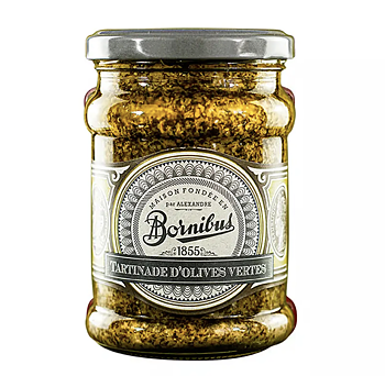 Bornibus Tartinade d'olives vertes – grön olivröra 240g