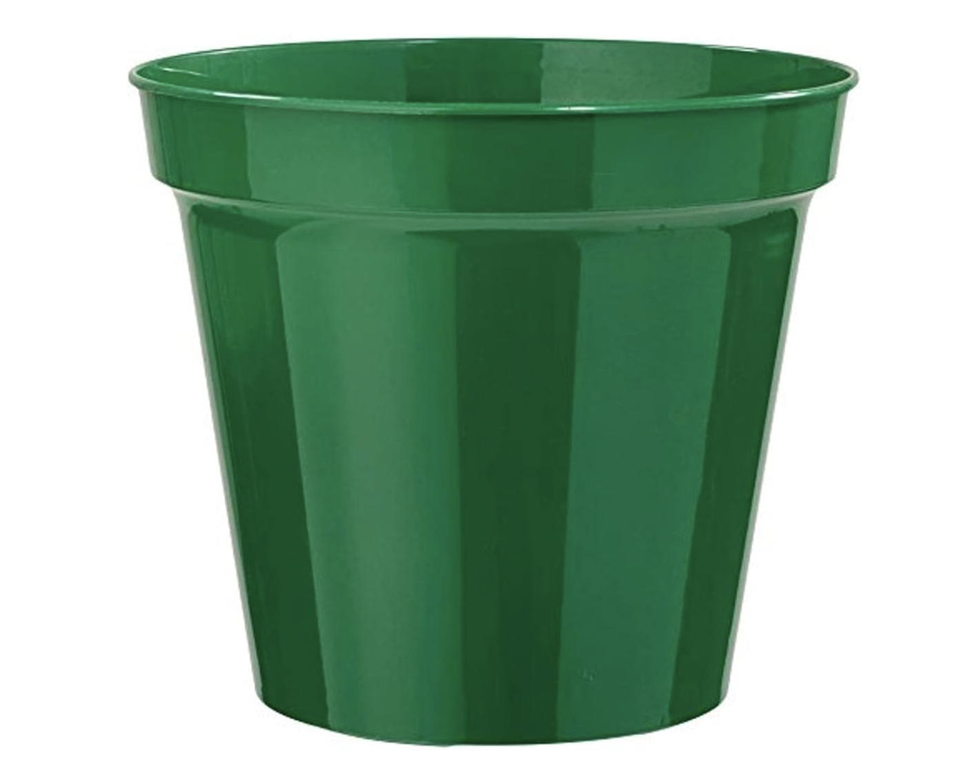 Plastkruka 6'' gröna Ø:15cm 3-pack - 3