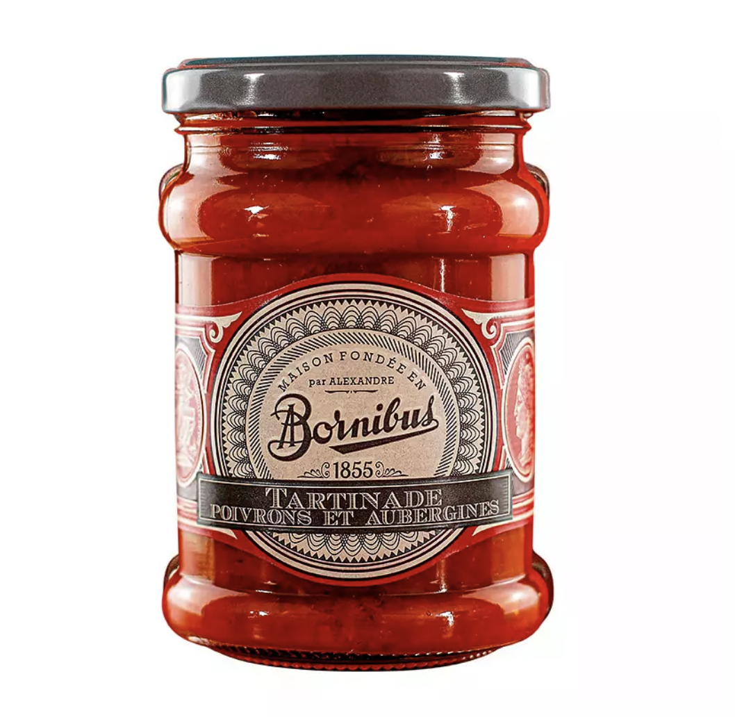 Bornibus Tartinade de poivrons et aubergines – Peppar & Aubergineröra 250g