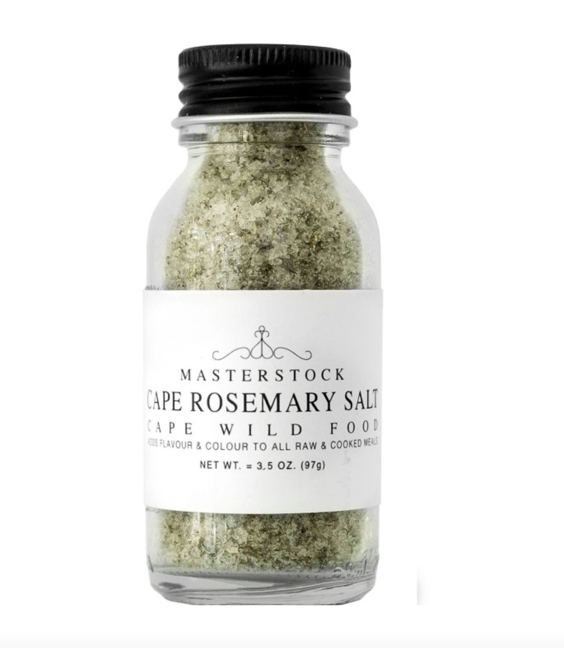 Cape Rosemary Salt – Rosmarinsalt i glasburk 63g
