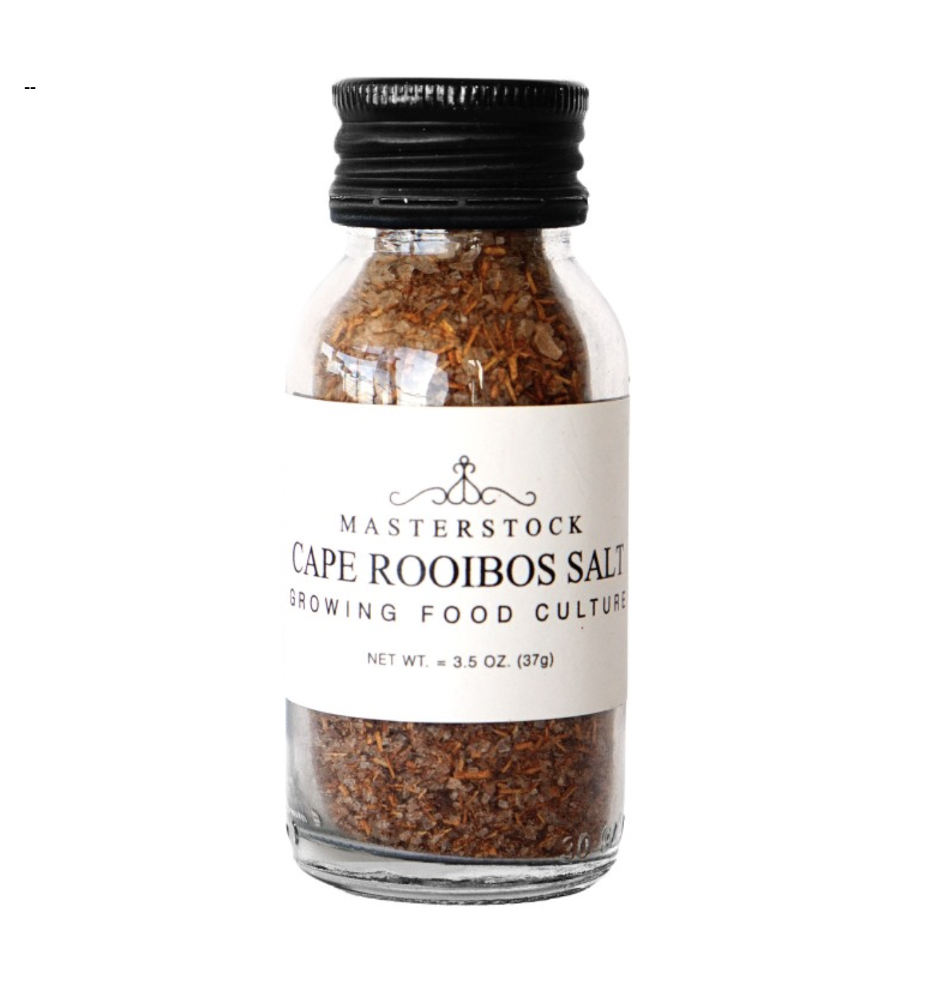 Cape Rooibos Salt – Rooibossalt i glasburk 63g