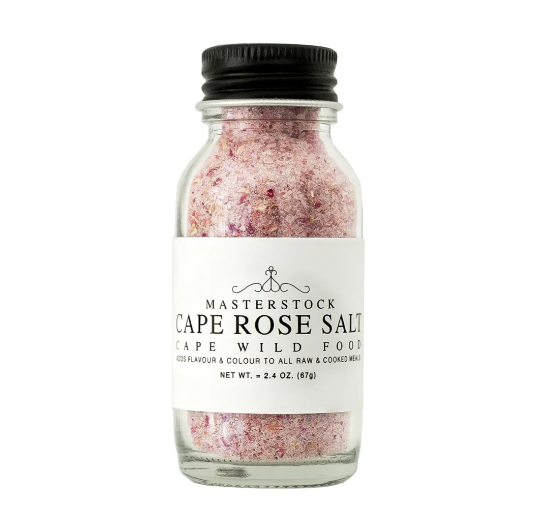 Cape Rose Salt – Rossalt i glasburk 63g