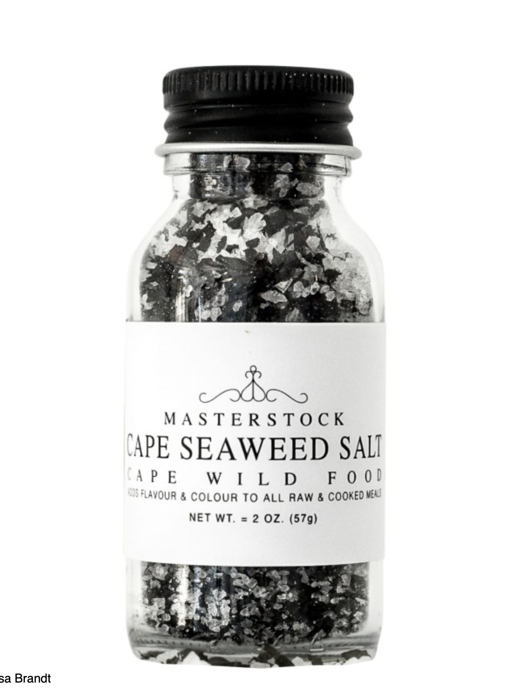 Cape Seaweed Salt – Sjögrässalt i glasburk 63g
