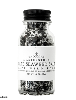 Cape Seaweed Salt – Sjögrässalt i glasburk 63g