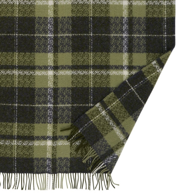 Ullfilt KLIPPAN SNUGGLE i 100% ekologisk lammull – Grön 130x200cm - 2