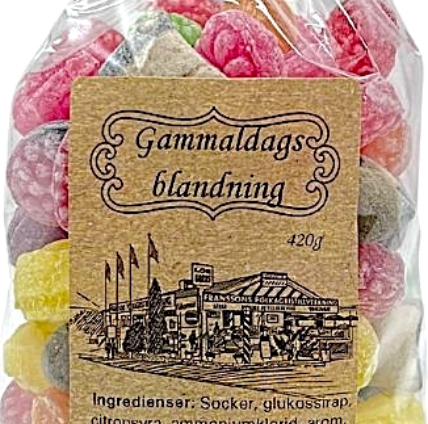 Franssons – Gammaldags karameller 420g - 2