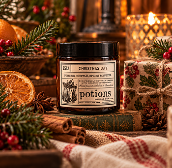 Doftljus POTIONS – CHRISTMAS DAY winter edition 120g EKO vegansk Pris/st