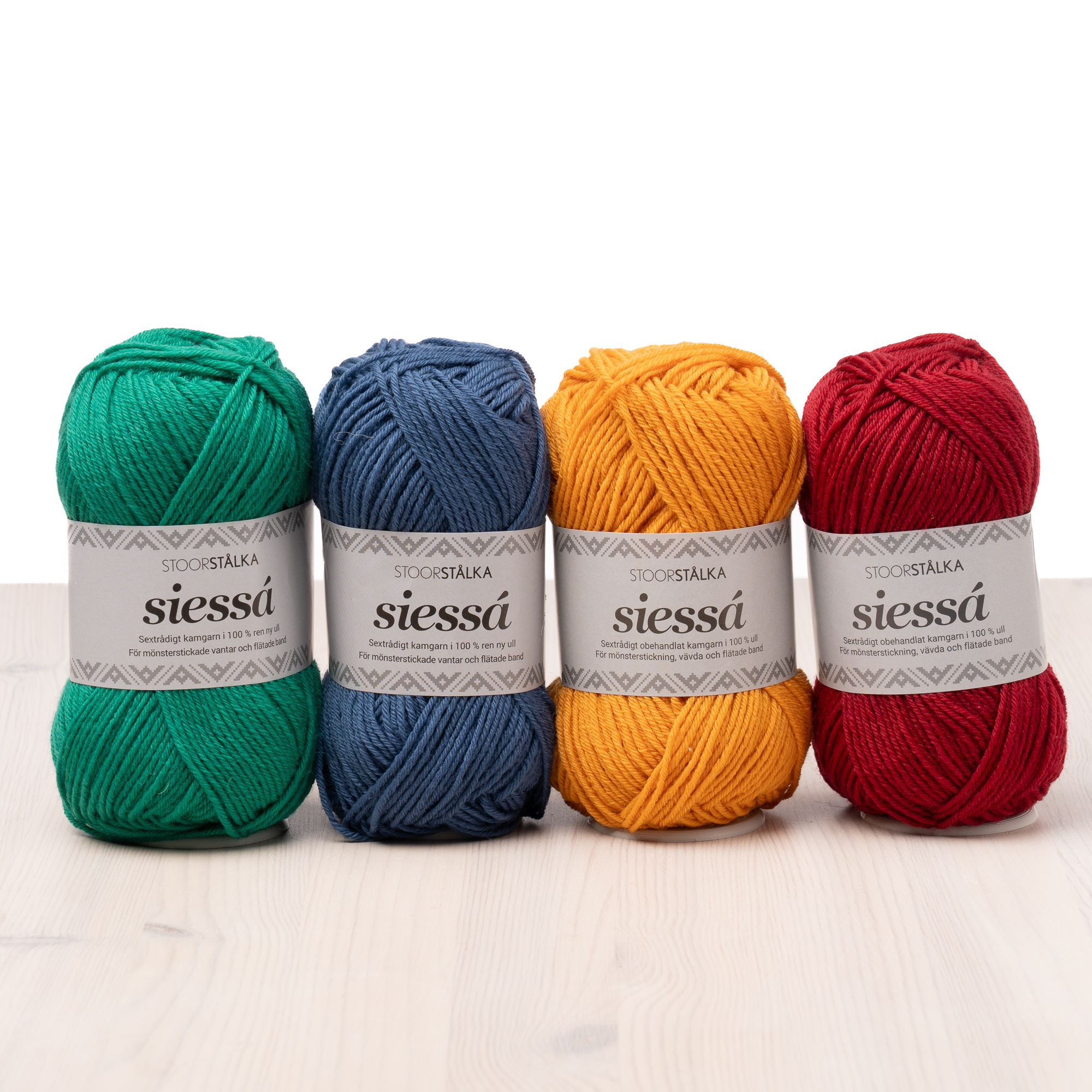 4-pcs Siessá Sámi Colors Retro
