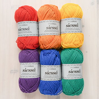 6er-Pack Siessá Regenbogen