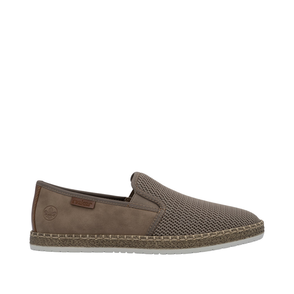 Rieker Herrsko Textil Beige/brun - 10