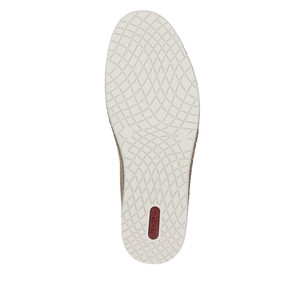 Rieker Herrsko Textil Beige/brun - 7
