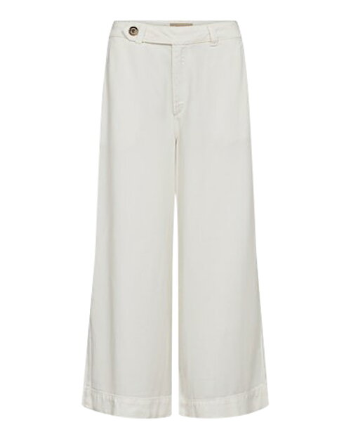 Byxa Bantry Stalom cropped vit