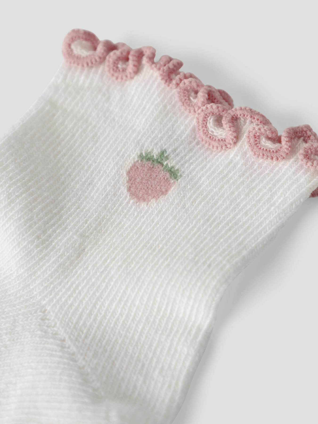 NBFFIDUCIA SOCK LIL Coconut Milk Strawberry - 3