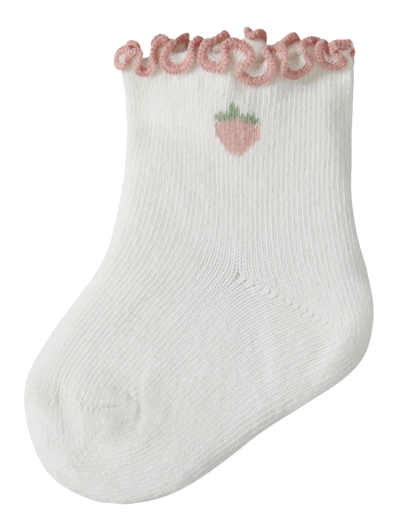 NBFFIDUCIA SOCK LIL Coconut Milk Strawberry