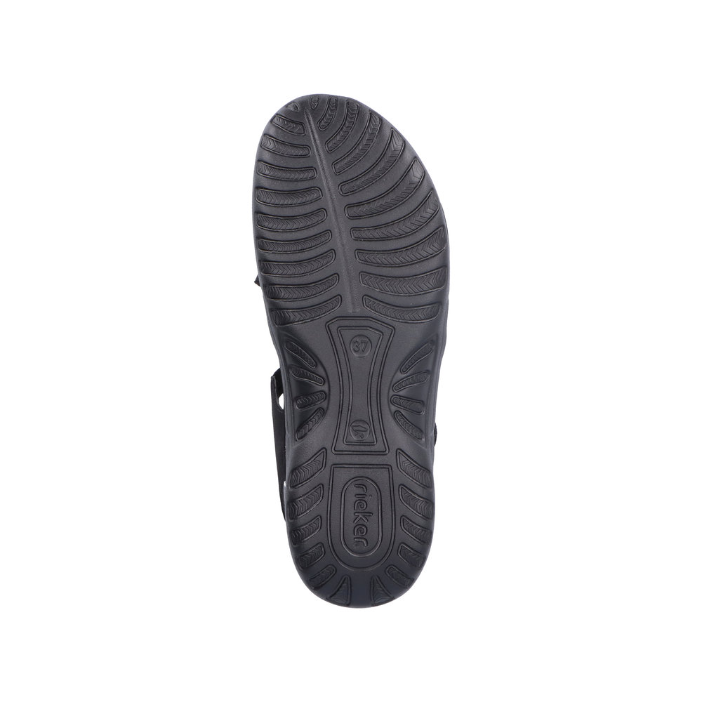 Rieker Damsandal Svart - 7