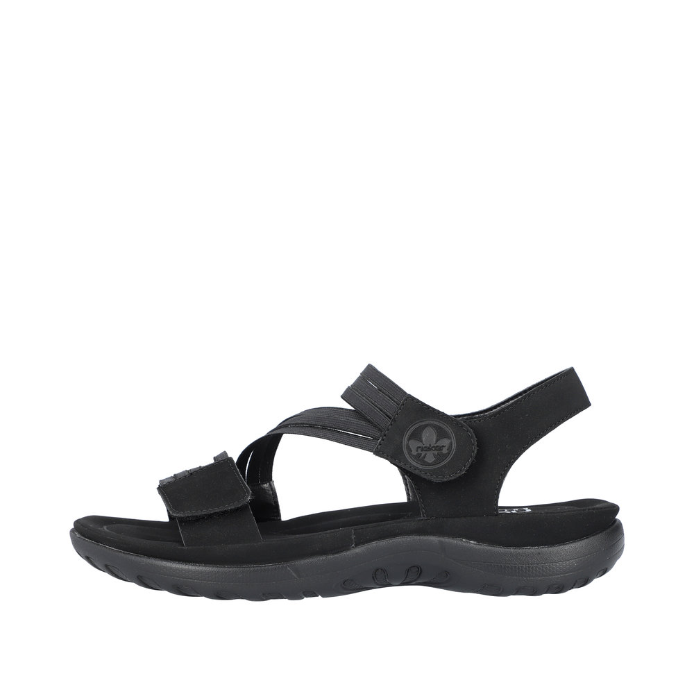 Rieker Damsandal Svart - 5
