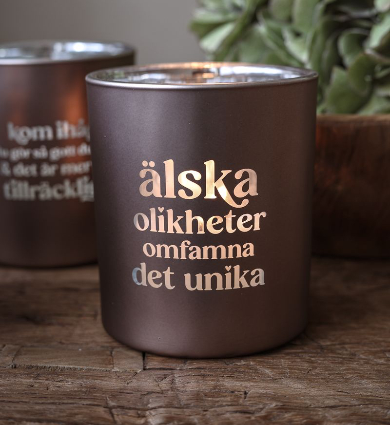 Maja Lykta 9 x 10 cm - Älska olikheter - 2