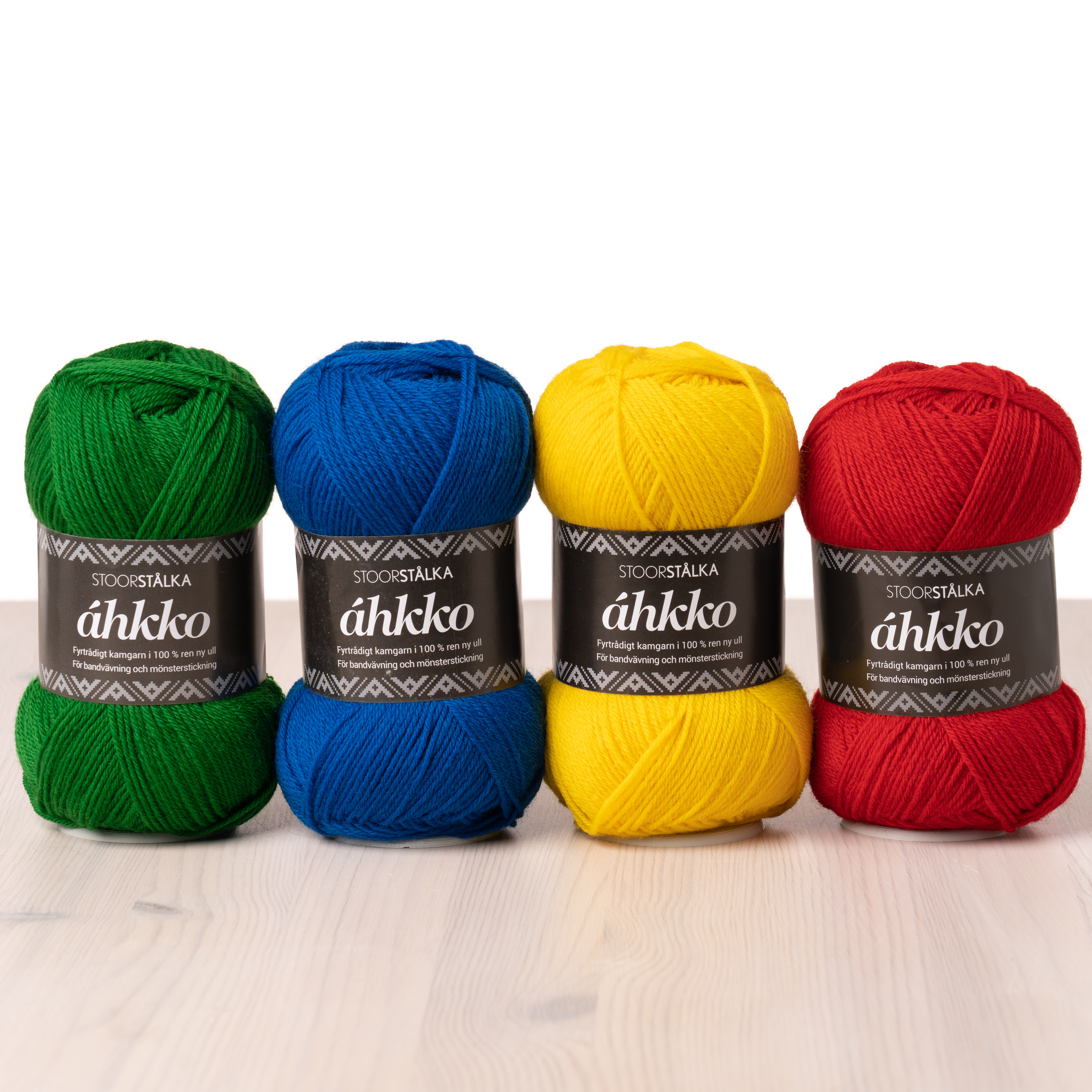4 PCS Áhkko Sámi Colors deep red