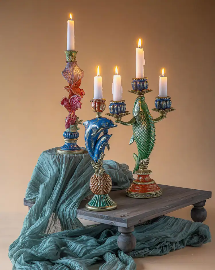 Dolphin Candlestick - 2