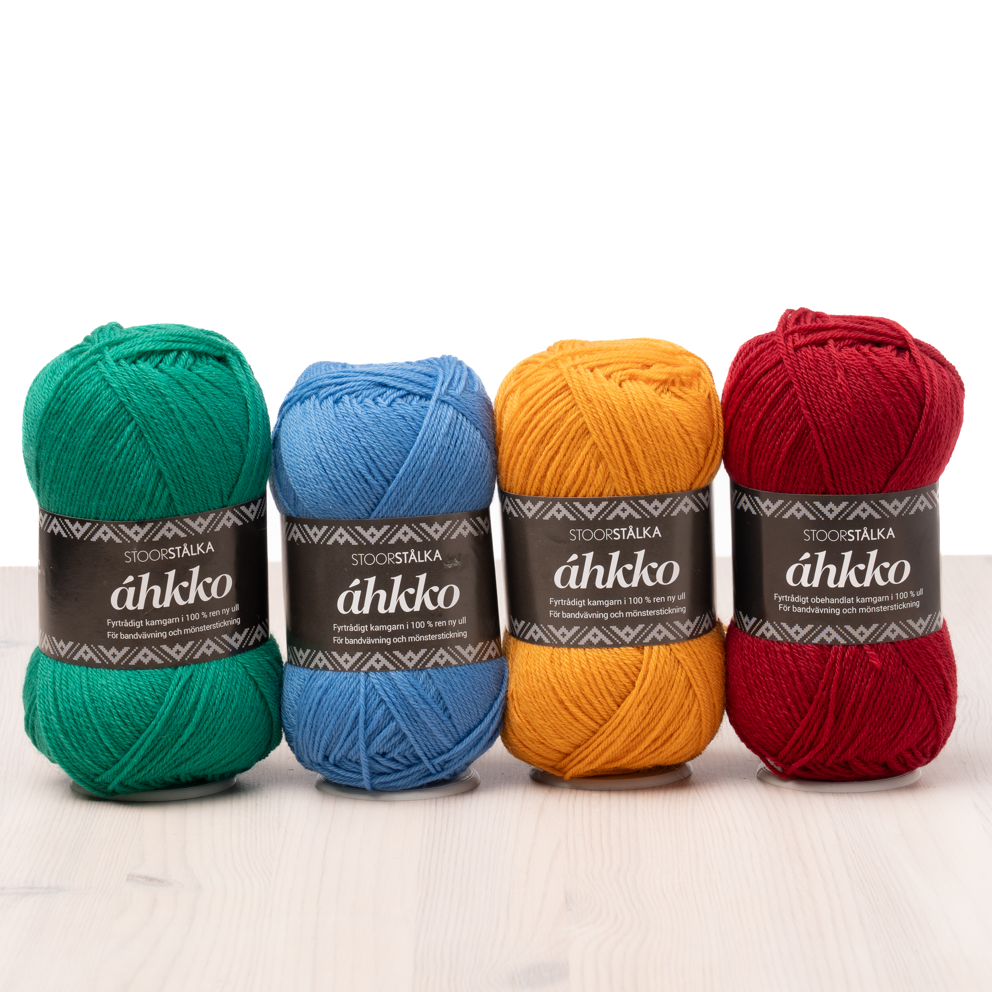 4 PCS Áhkko Sámi Colors Retro