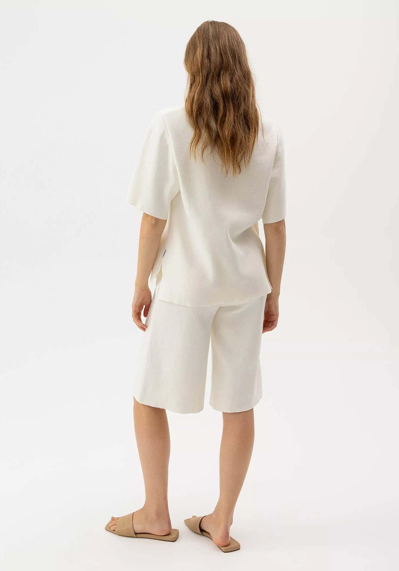 Lissie Bermuda - Offwhite - Holebrook