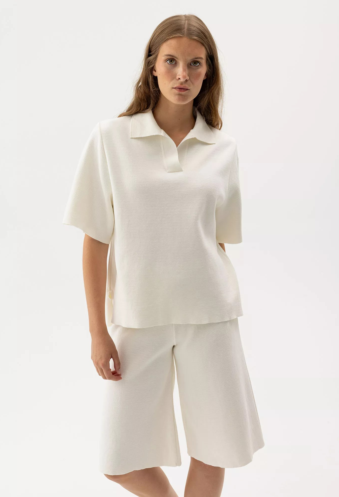 Lissie Bermuda - Offwhite - Holebrook