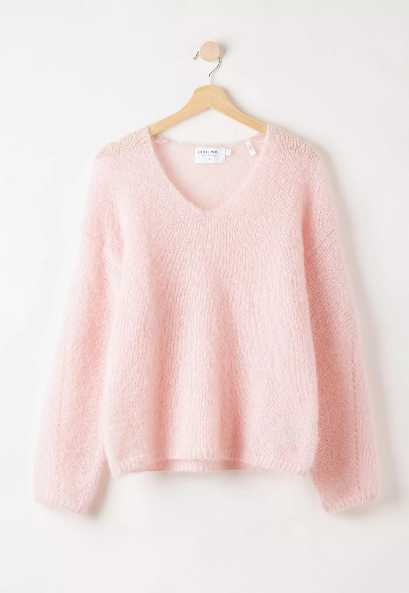 Lilian V-neck - Pink - Holebrook - 4