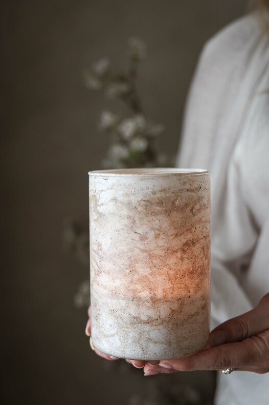 Candleholder Luna 10x15 Majas cottage
