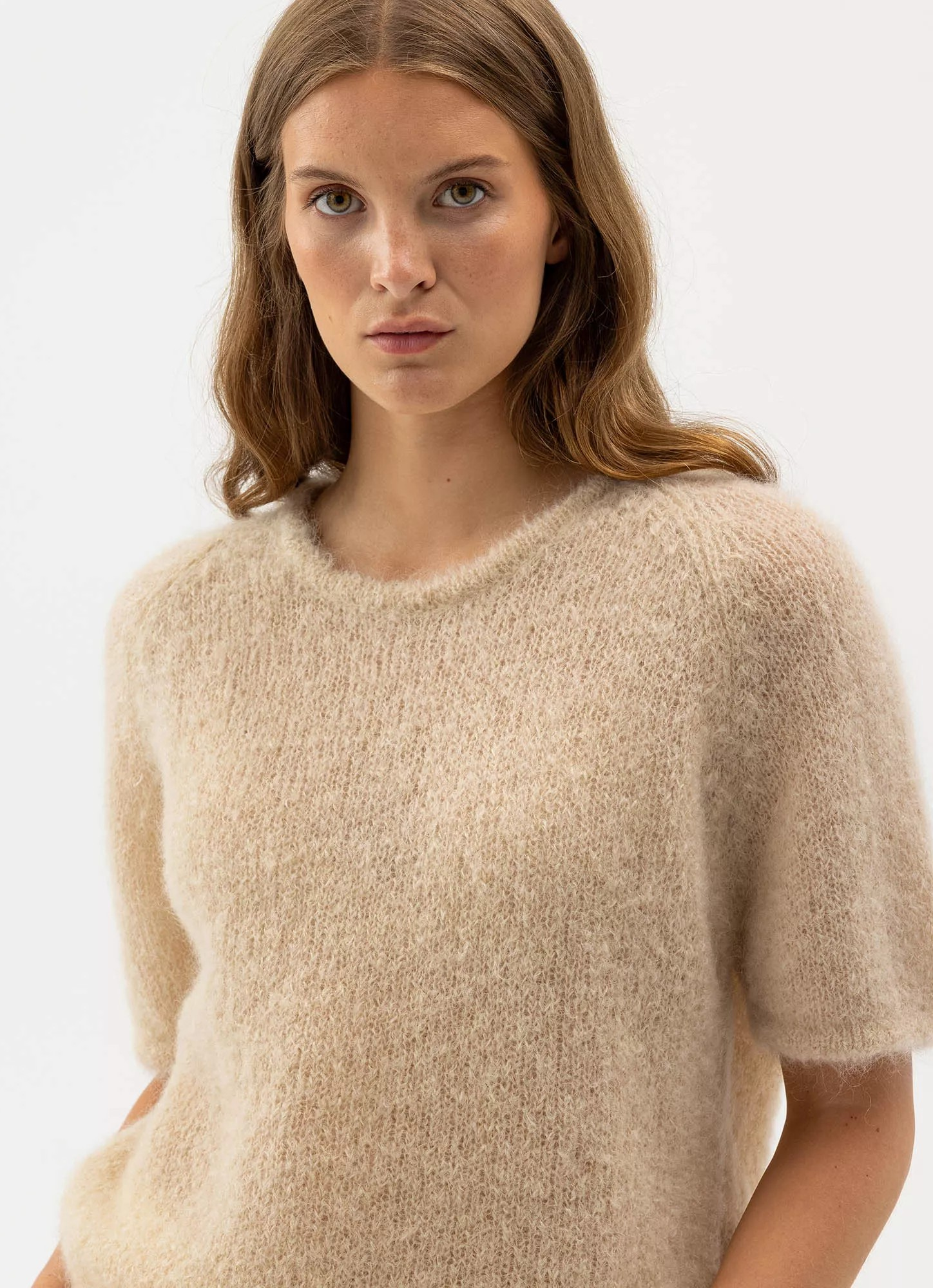 Lilian Top - Sand - Holebrook