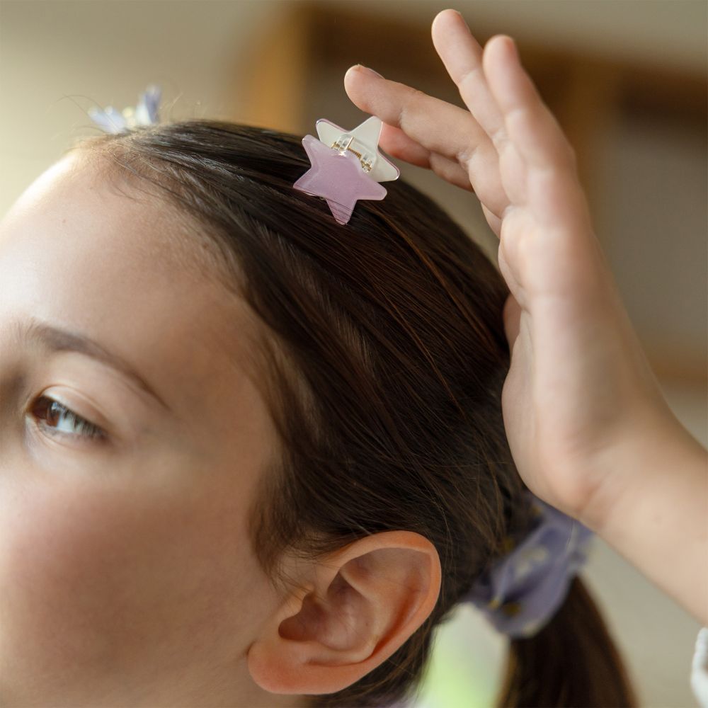 Clip me up! Sæt med 4 mini hairclips, Unicorn - 6
