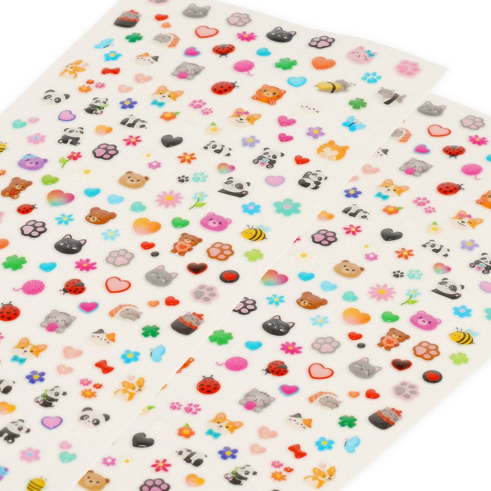 Nail stickers, Cute Animals - 4