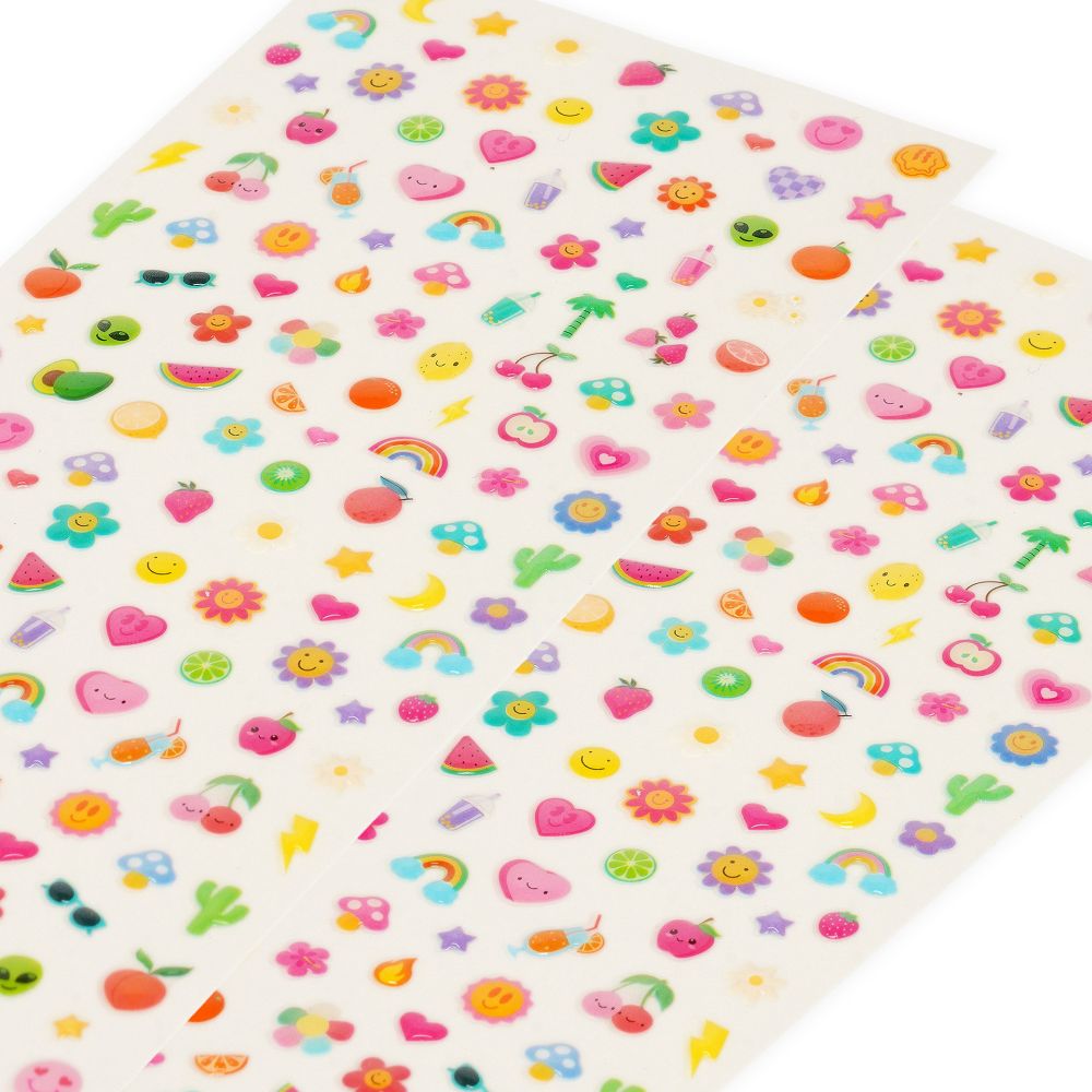 Nail stickers, Groovy - 4
