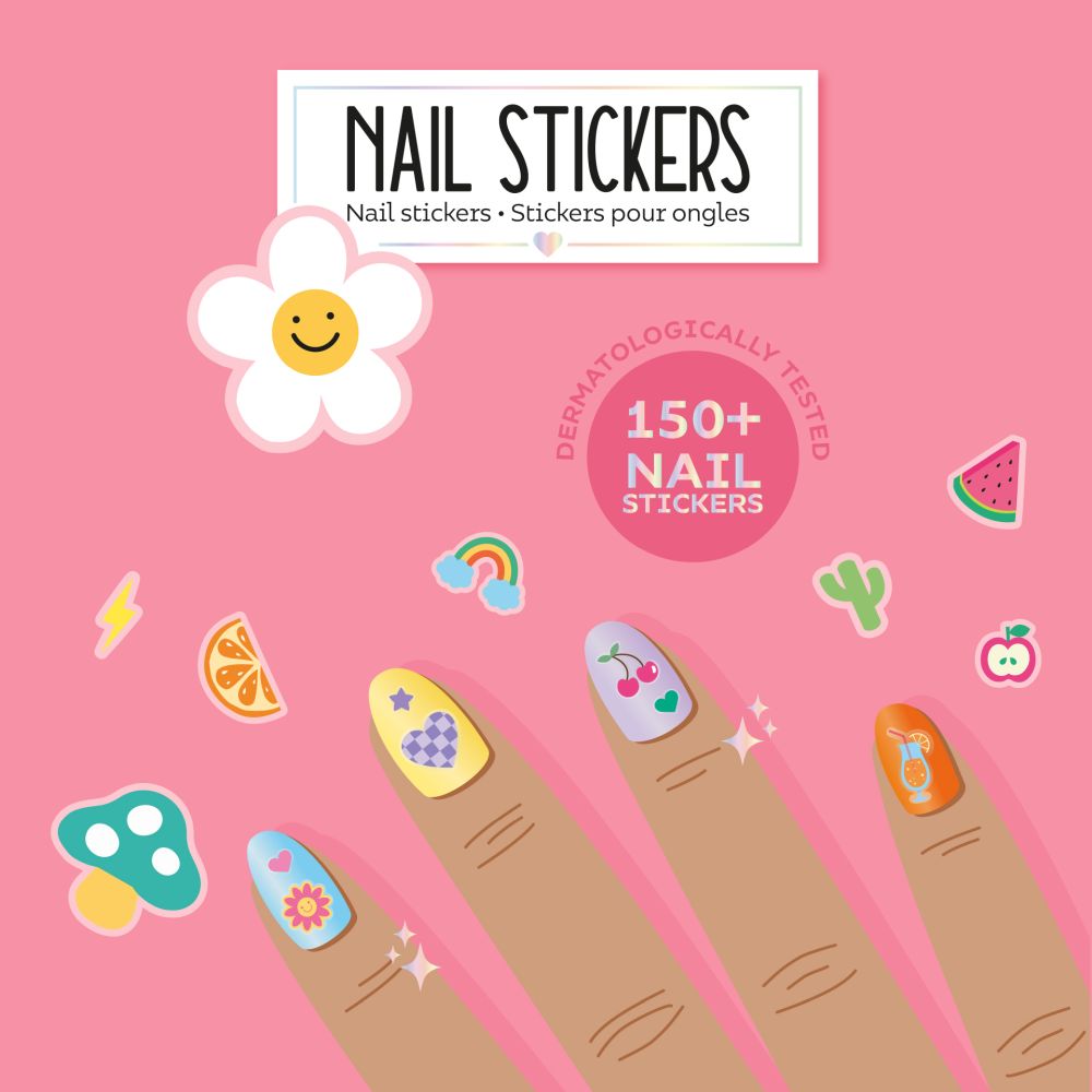 Nail stickers, Groovy - 2