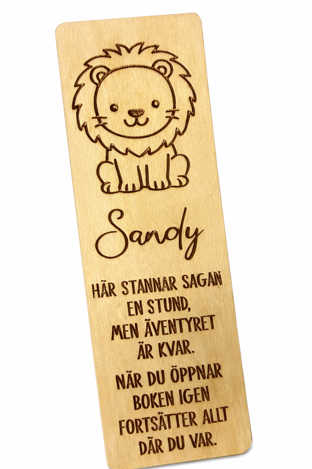 Bokmärke "Safari" Lejon