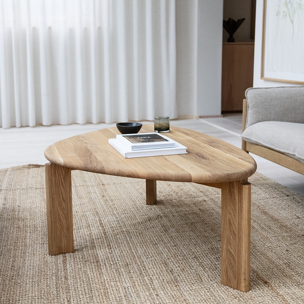 Soft Triangular Coffee Table (several choices) - Kristensen & Kristensen - 9