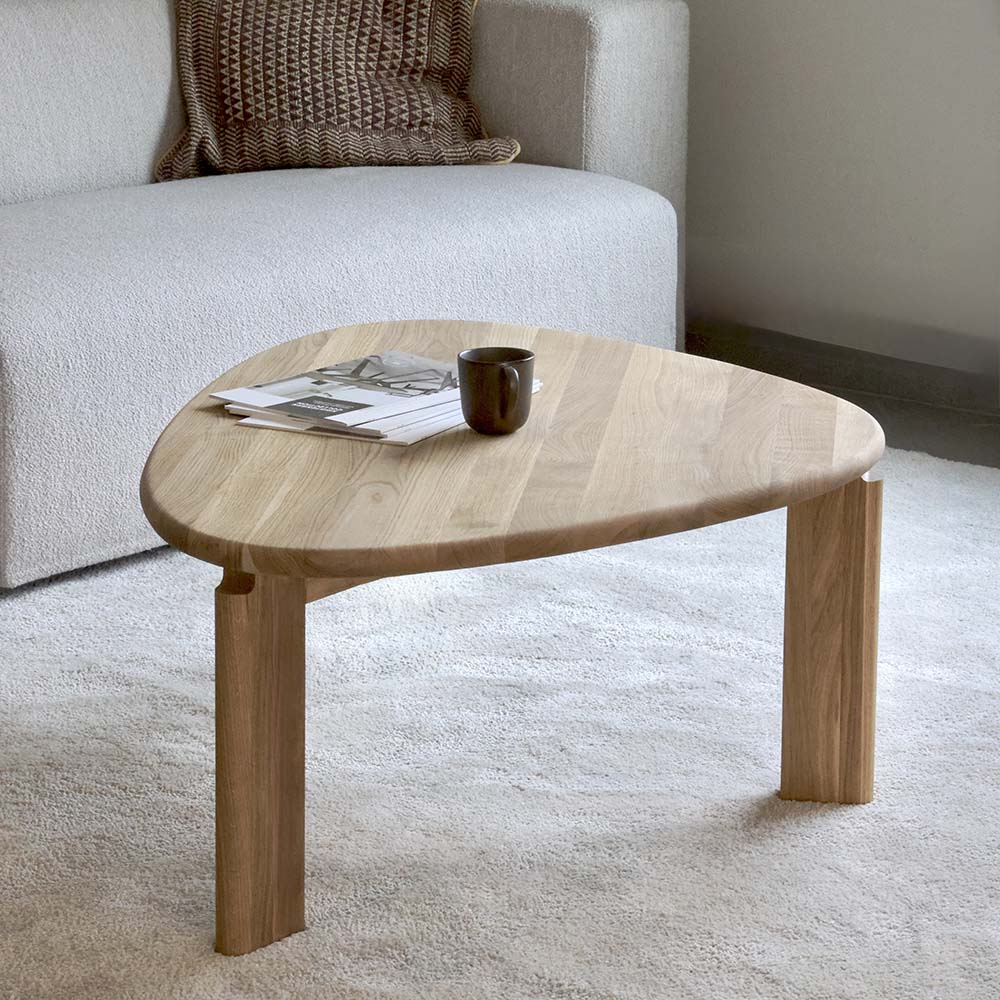 Soft Triangular Coffee Table (several choices) - Kristensen & Kristensen - 7