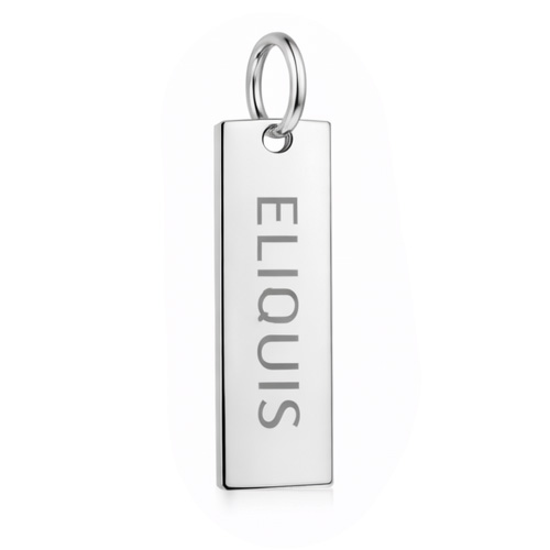 Eliquis riipus Levy 10x35x1,5 mm Aitoa hopeaa