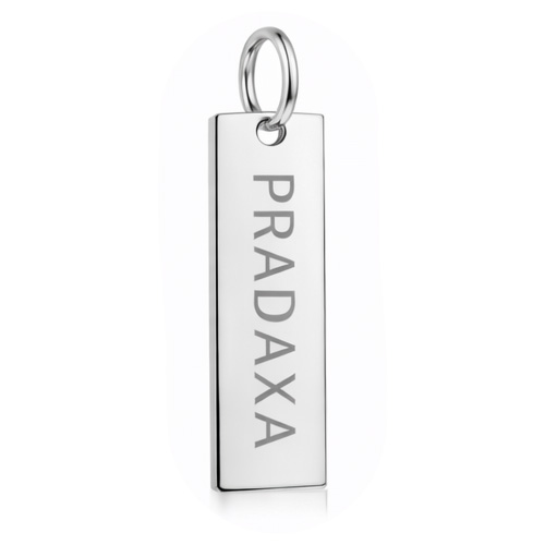 Pradaxa-riipus Levy 10x35x1,5 mm Aito hopea